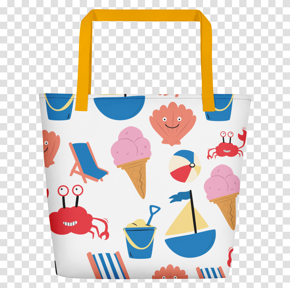 Clip Design Bag Baby Printed Allover Designs, Shopping Bag, Tote Bag, Dessert, Food Transparent Png