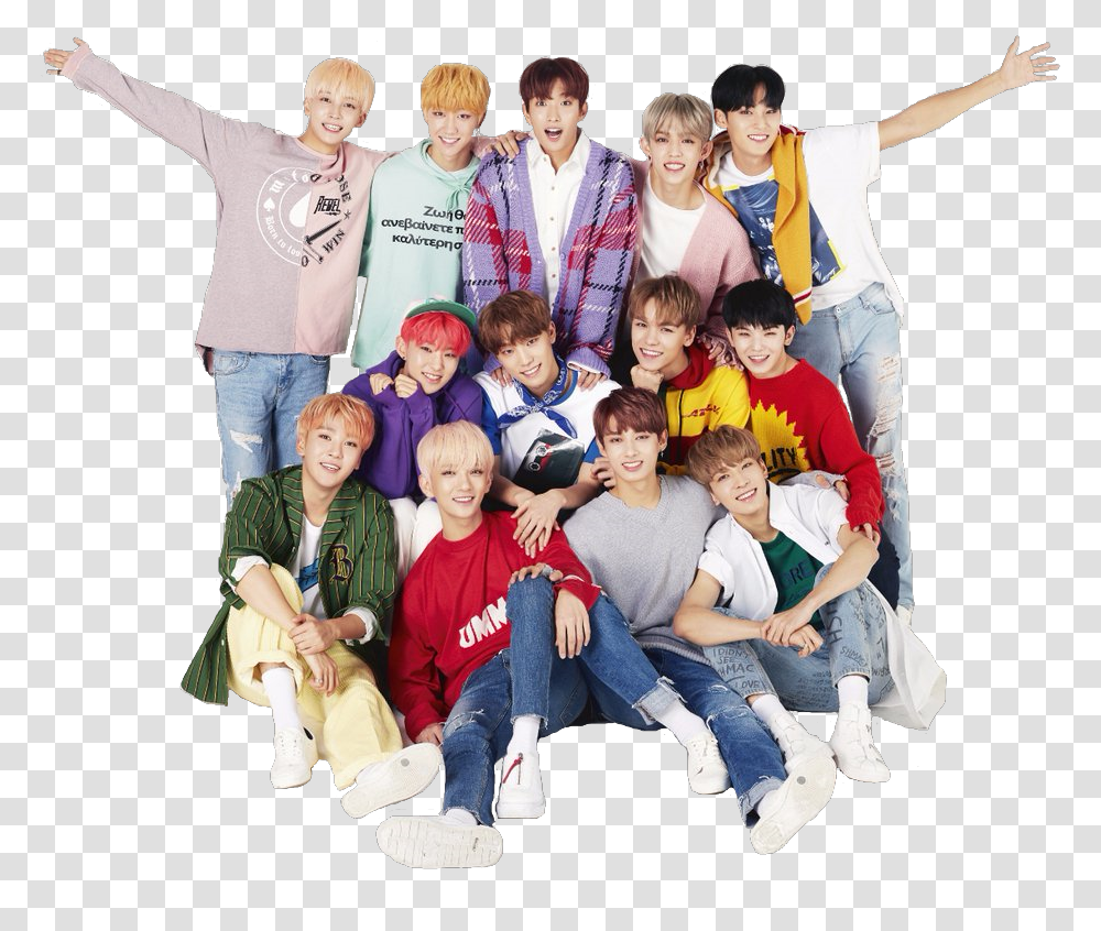 Clip Free Seventeen Seventeen Group, Person, Human, People, Family Transparent Png