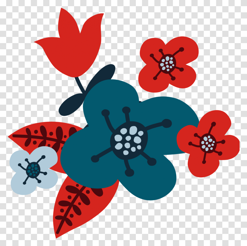 Clip Freeuse Stock Christmas Red Transprent Free Flower Red Blue Vector, Pattern, Graphics, Art, Floral Design Transparent Png