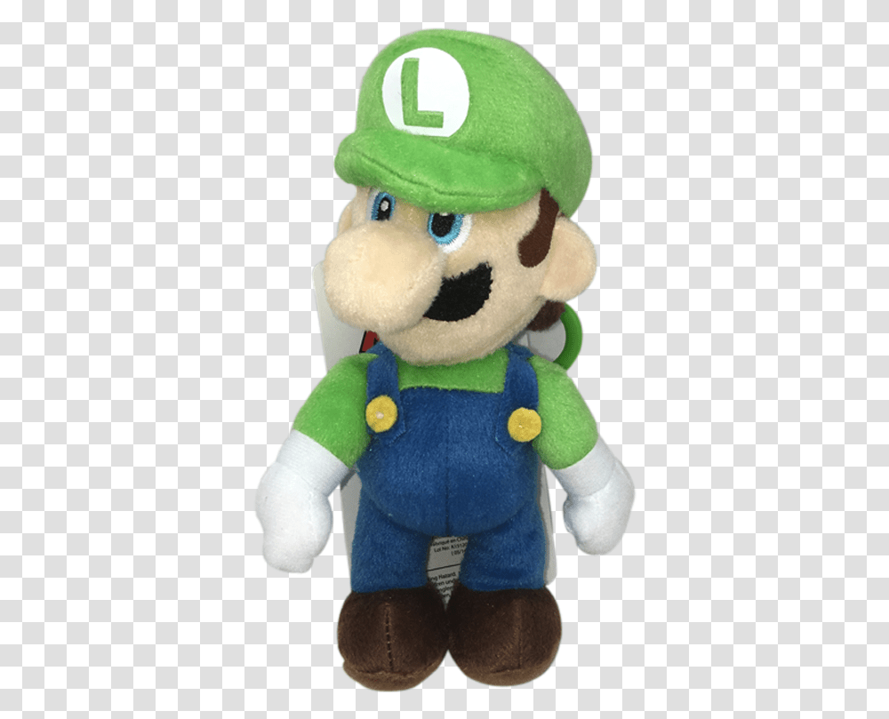 Clip Nintendo Mario Luigi Plush, Toy, Sweets, Food, Confectionery Transparent Png