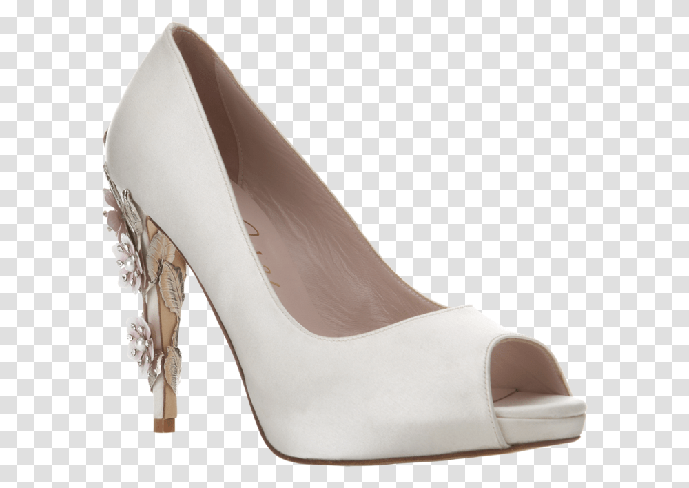 Clip Shoes Bridal Shoe Basic Pump, Apparel, Footwear, High Heel Transparent Png