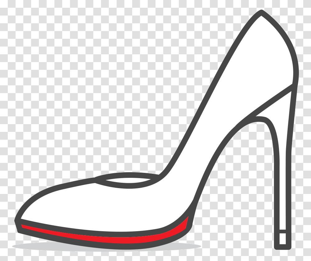 Clip Shoes Heel Basic Pump, Apparel, Footwear, High Heel Transparent Png