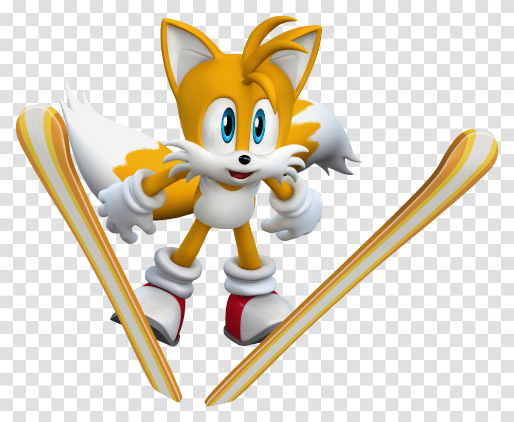 Clip Stock Image Tails Artwork Winter Mario And Sonic At The Olympic Winter Games Tails, Toy, Light, Stork Transparent Png