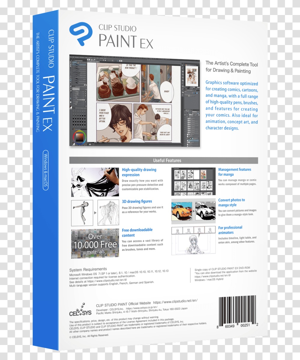 Clip Studio Paint Ex, File, Flyer, Poster, Paper Transparent Png