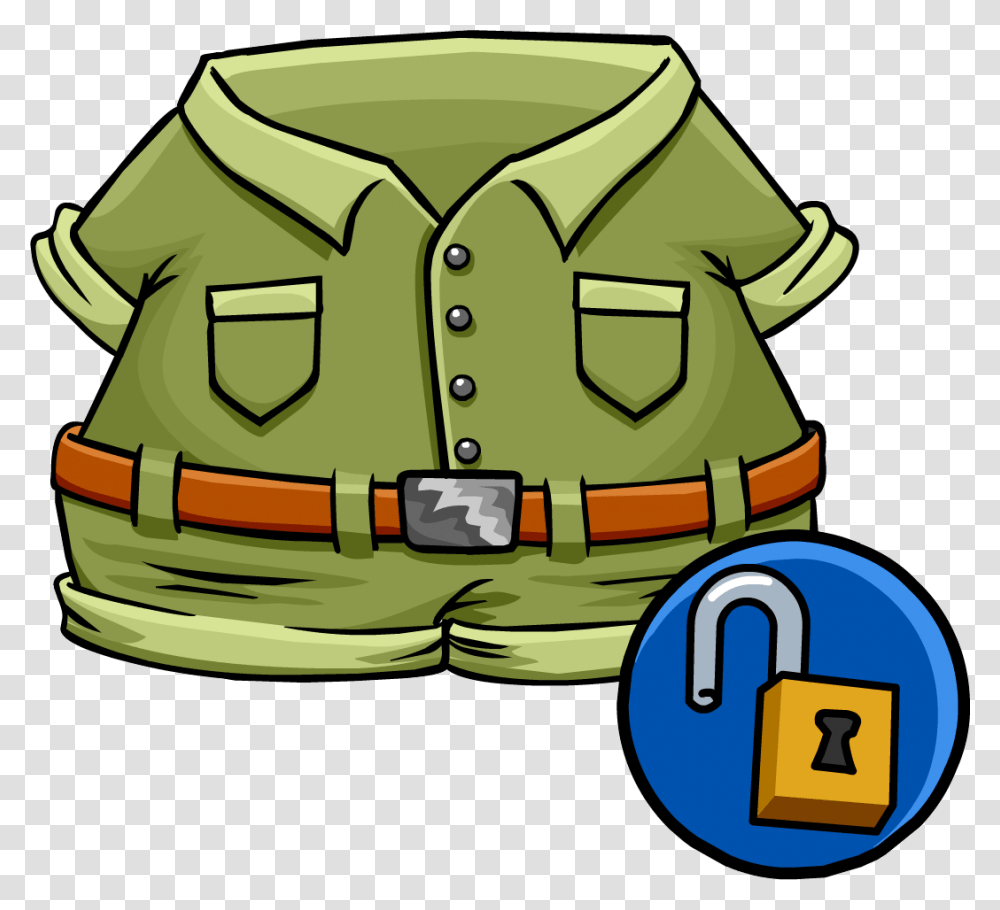Clip The Costume Club Penguin Wiki Fandom Gold Clothes Club Penguin, Apparel, Lawn Mower, Tool Transparent Png