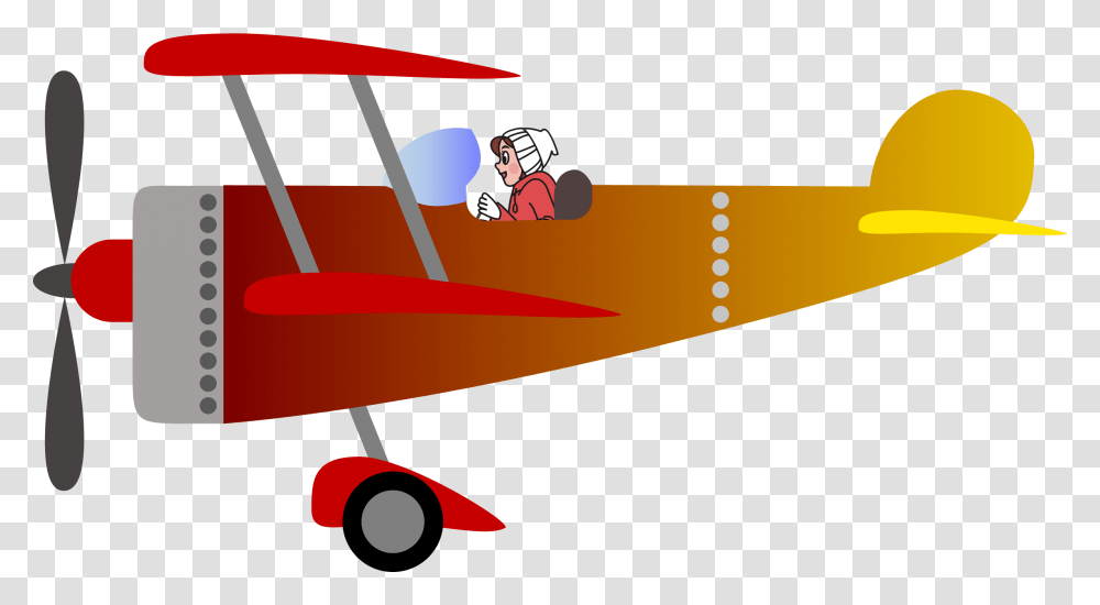 Clipart, Aircraft, Vehicle, Transportation, Airplane Transparent Png