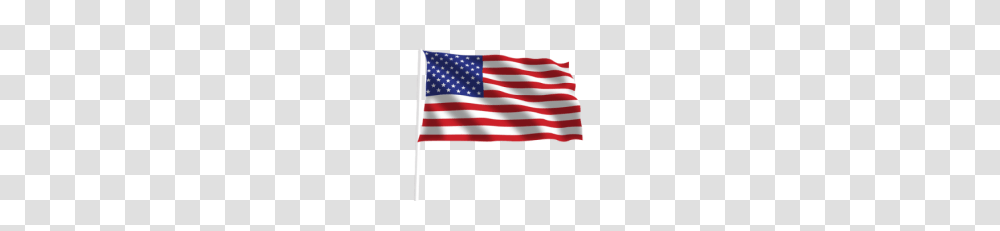 Clipart American Flag Breezy Transparent Png