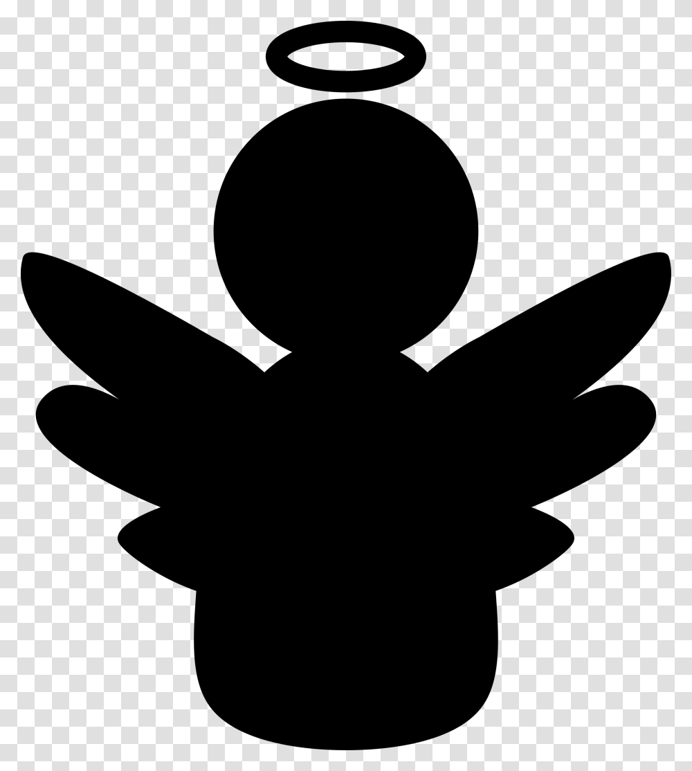 Clipart Angel Angel And Devil Clipart, Gray, World Of Warcraft Transparent Png