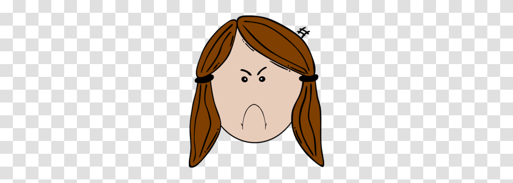 Clipart Angry, Drawing, Hair, Plant, Face Transparent Png