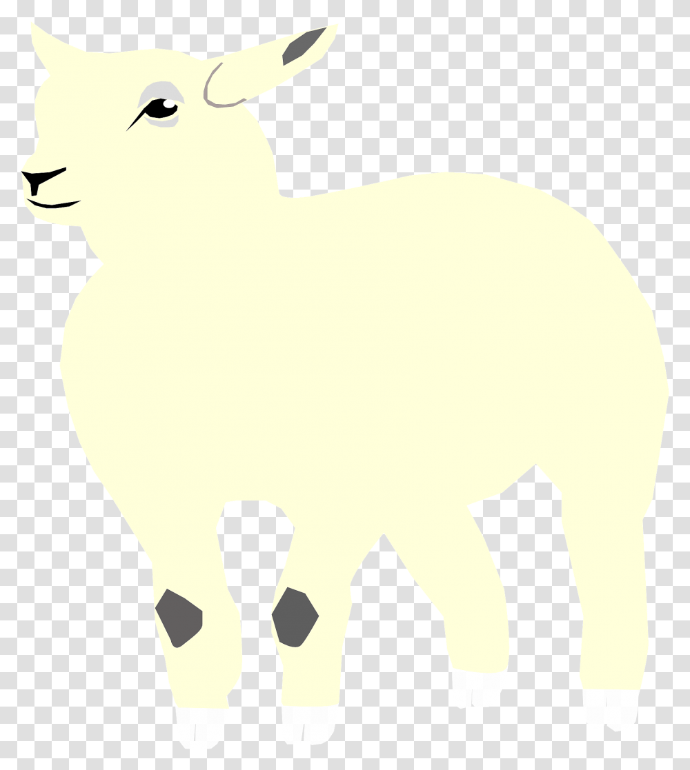 Clipart Animal Figure, Mammal, Sheep, Goat Transparent Png