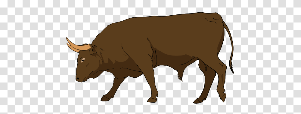 Clipart, Animal, Mammal, Bull, Horse Transparent Png