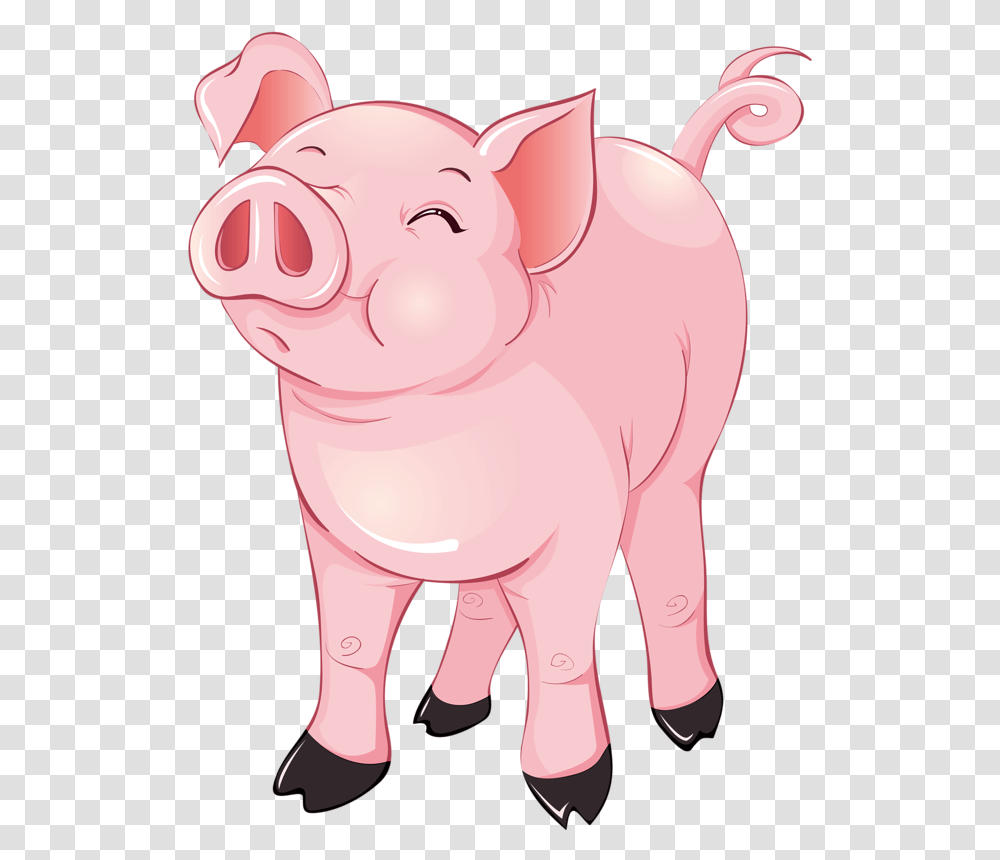 Clipart Animals Piglet Pot Belly Pig Clipart, Mammal, Piggy Bank, Snout, Hog Transparent Png