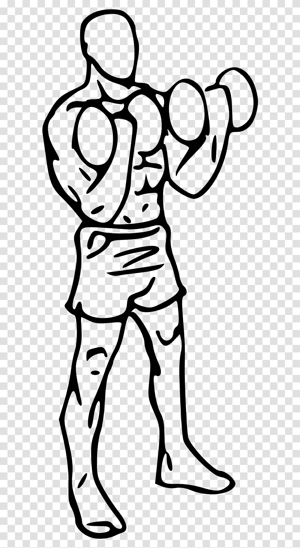 Clipart Animation Bicep Curl Clipart, Gray, World Of Warcraft Transparent Png