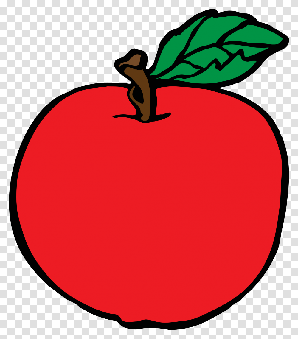 Clipart Apple Free Clipart Apple, Plant, Fruit, Food, Produce Transparent Png