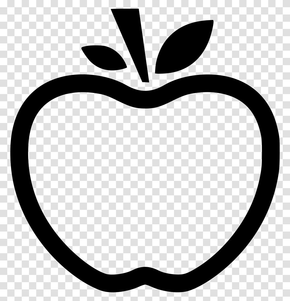 Clipart Apple Teacher Winging, Stencil, Logo, Trademark Transparent Png