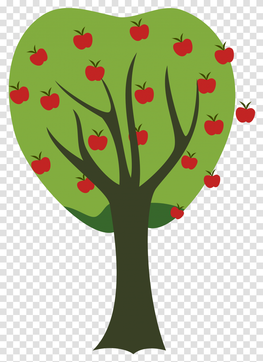 Clipart Apple Trees Black And White Apple Tree Clipart Apple Tree Clipart Background, Graphics, Plant, Floral Design, Pattern Transparent Png