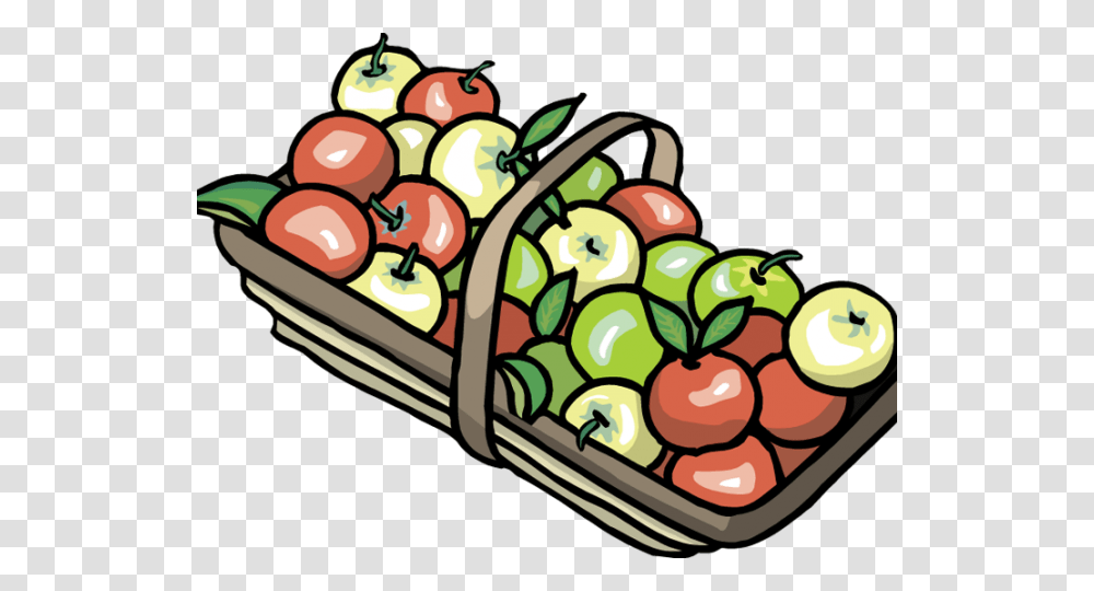 Clipart Apples, Basket, Shopping Basket, Plant, Fruit Transparent Png