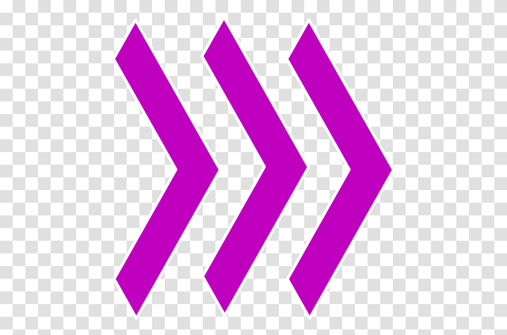 Clipart Arrow Cute Free For Triple Arrow Clip Art, Text, Graphics, Symbol, Purple Transparent Png
