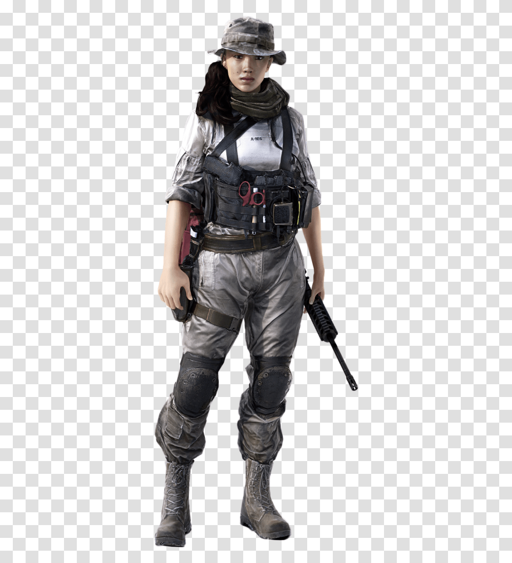 Clipart Awesome Battlefield 4 Huang Shuyi, Person, Hat, Ninja Transparent Png