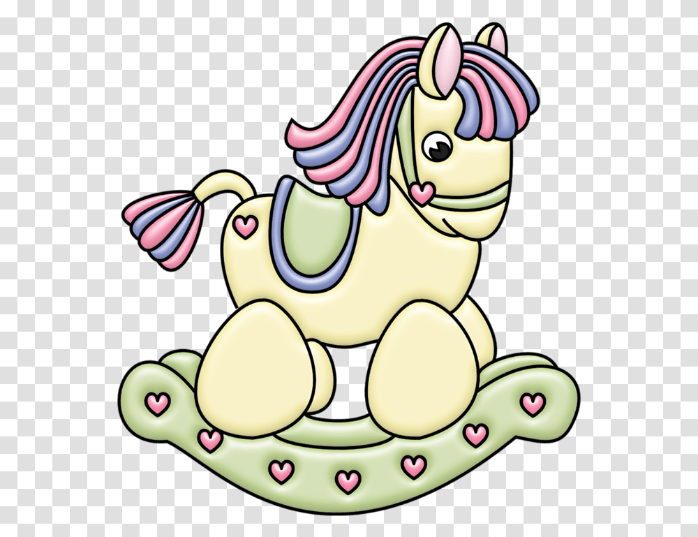 Clipart Baby Rocking Horse Cartoon, Toy, Plush, Doodle, Drawing Transparent Png