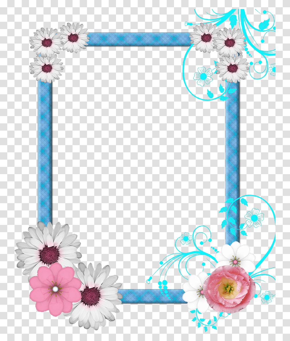 Clipart Background Border Flowers, Floral Design, Pattern, Plant Transparent Png