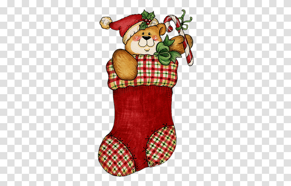 Clipart Background Christmas Stocking Clipart, Gift Transparent Png