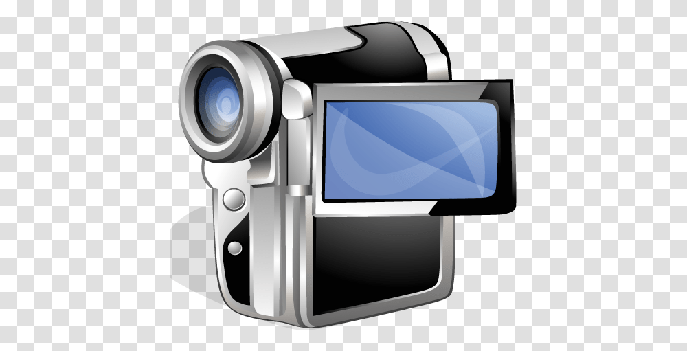 Clipart Background Video Camera 3d Icon, Electronics, Digital Camera, Screen Transparent Png