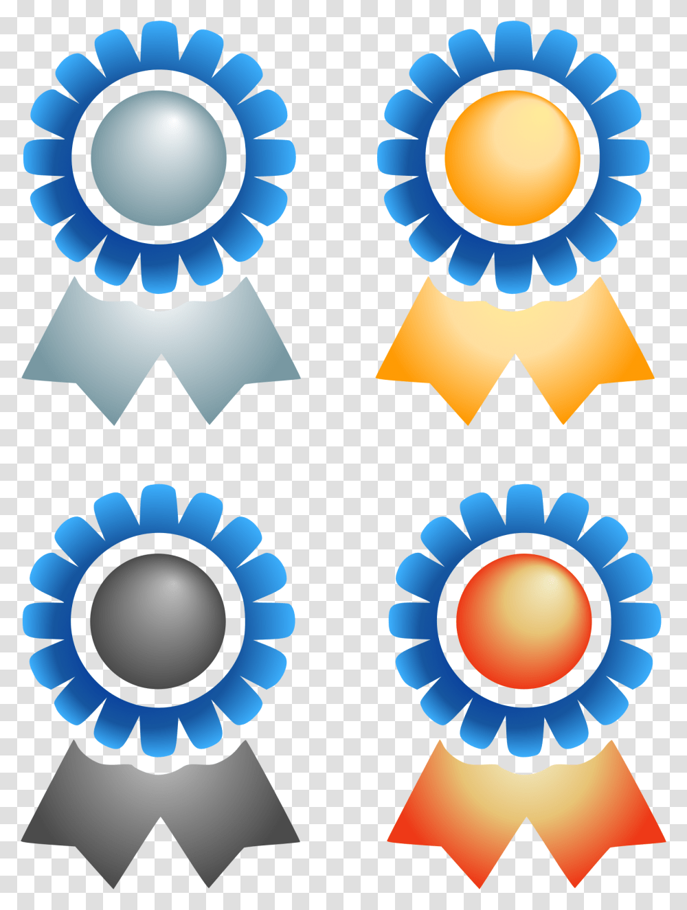 Clipart Badges, Logo, Trademark, Star Symbol Transparent Png