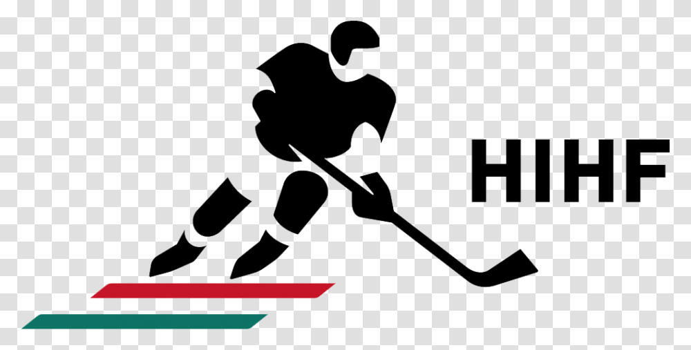 Clipart Ball Floorball Hungarian Ice Hockey Federation, Stencil, Silhouette Transparent Png