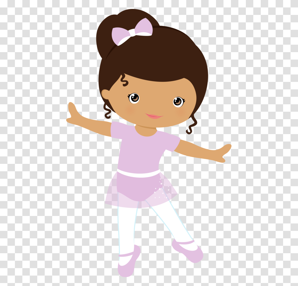 Clipart Ballerina Little Girl, Person, Human, Female, Kid Transparent Png