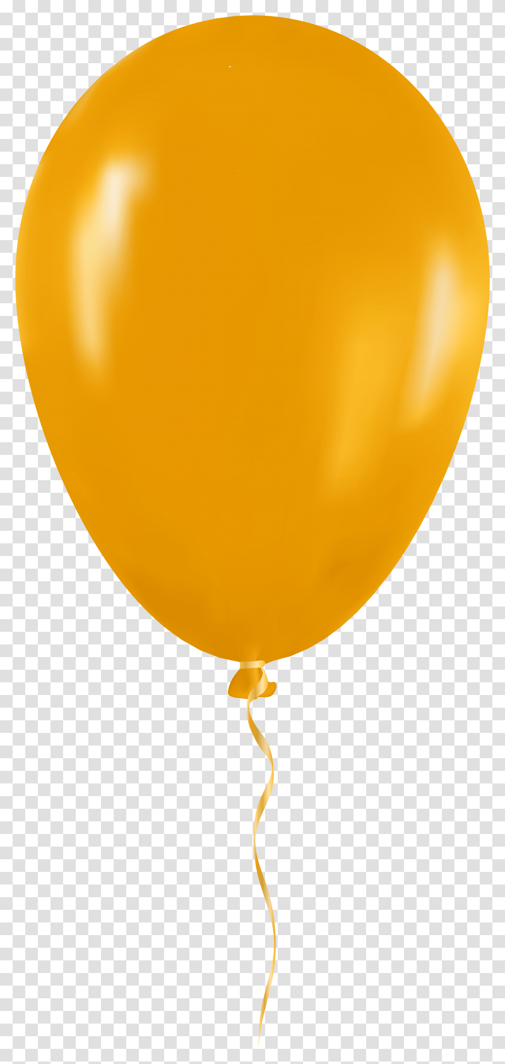 Clipart Balloon Orange Yellow Balloon Transparent Png