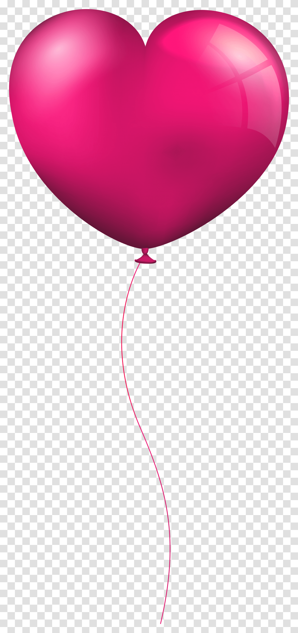 Clipart Balloons Pink Pink Heart Balloon Background, Lamp,  Transparent Png