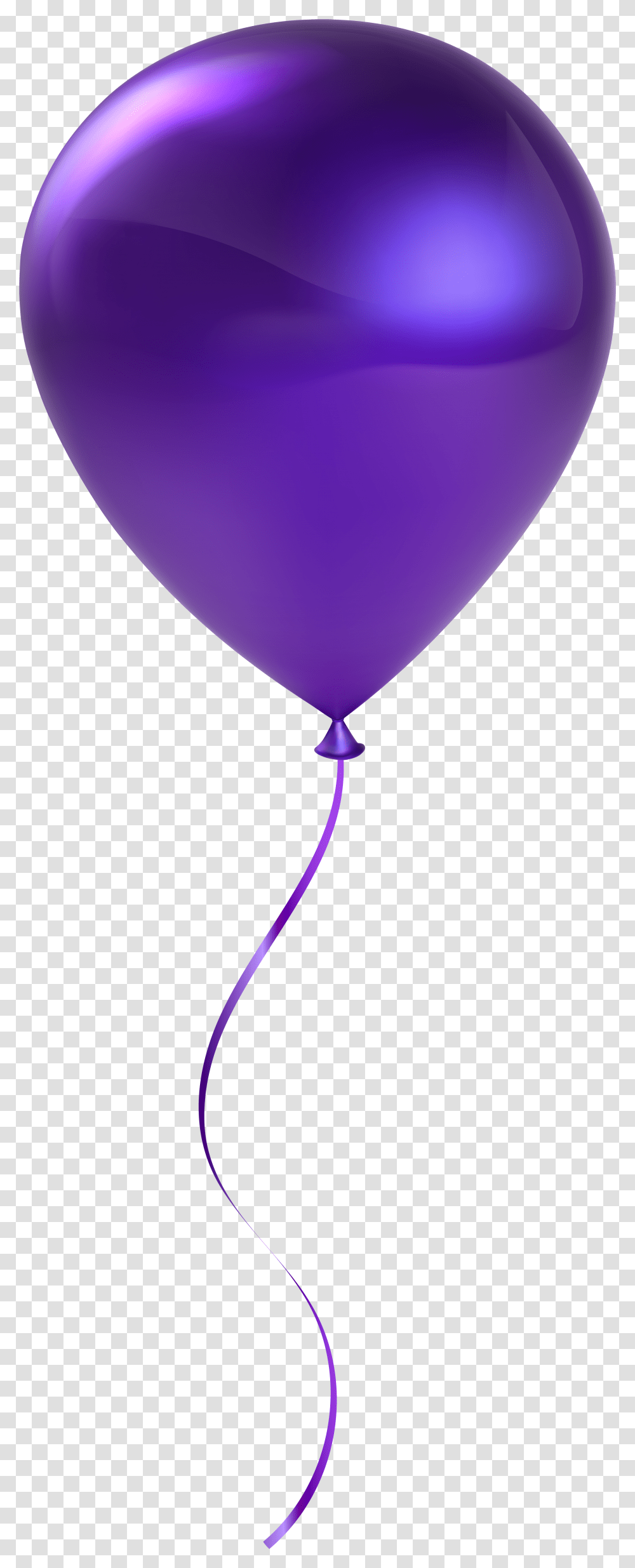Clipart Balloons Violet Purple Balloon Background Transparent Png