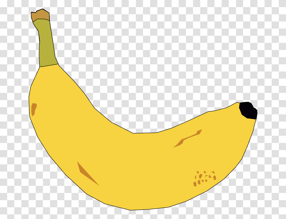 Clipart, Banana, Fruit, Plant, Food Transparent Png