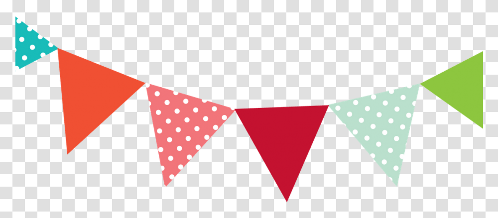 Clipart Banner Bunting, Texture, Polka Dot, Triangle Transparent Png