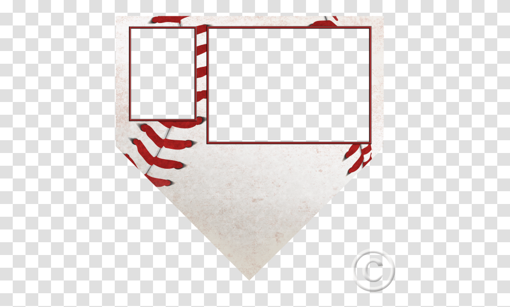 Clipart Baseball Homeplate Home Plate Seams Clipart, Text, Cushion, Pillow, Home Decor Transparent Png