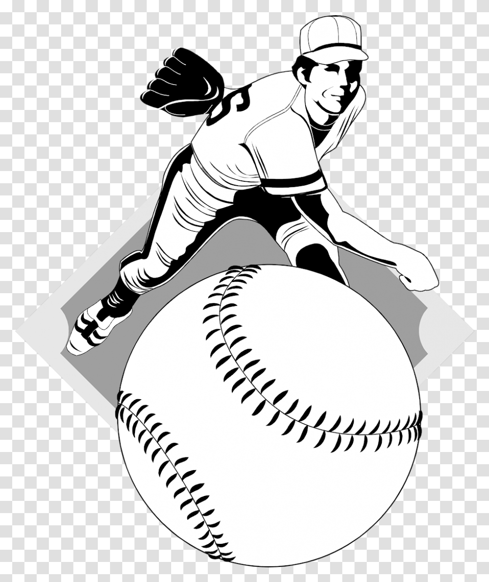 Clipart Baseball Player Clip Art Baseball Pitcher, Person, Human, People, Team Sport Transparent Png