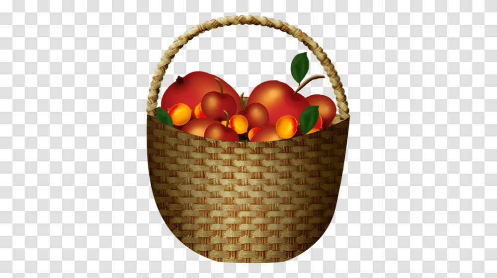 Clipart, Basket, Plant, Fruit, Food Transparent Png