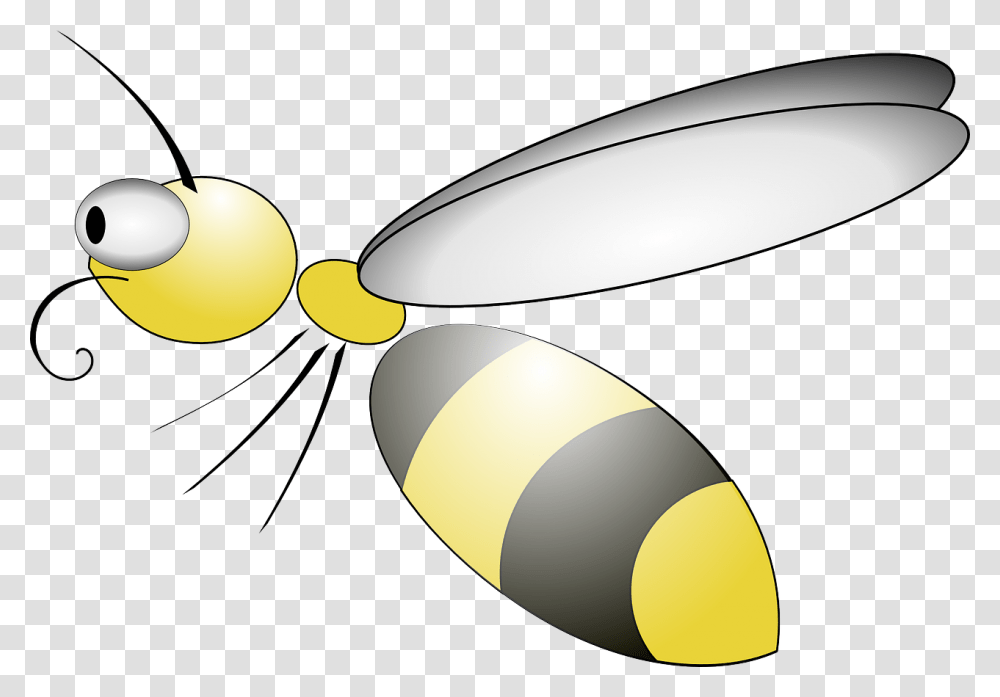 Clipart Bee Animated Bug Clip Art, Appliance, Graphics, Lamp, Cutlery Transparent Png