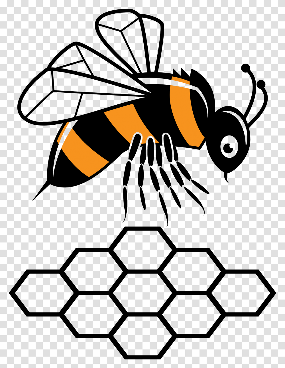Clipart Bee Butterfly, Hand, Parade Transparent Png