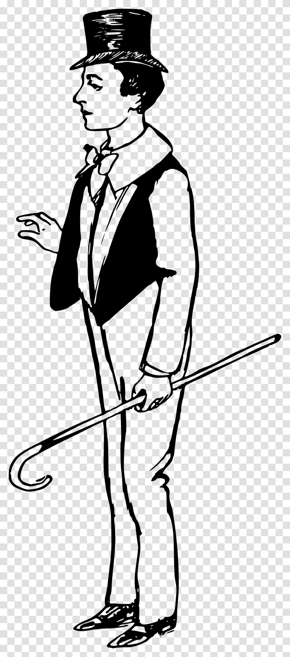 Clipart Big Image Man Holding Stick Clipart, Gray, World Of Warcraft Transparent Png