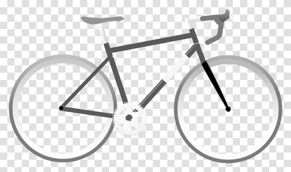 Clipart Bike Big Bike Bicycle Free Clipart, Machine, Vehicle, Transportation, Spoke Transparent Png