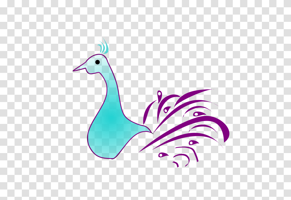 Clipart, Bird, Animal, Peacock Transparent Png