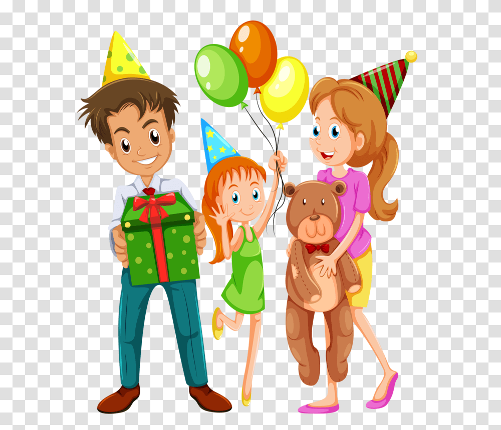 Clipart Birthday Birthday Children, Apparel, Party Hat, People Transparent Png