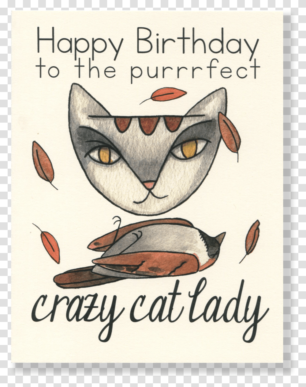 Clipart Birthday Cat Clip Stock Happy Birthday Happy Birthday From Cat, Drawing, Book, Fish Transparent Png