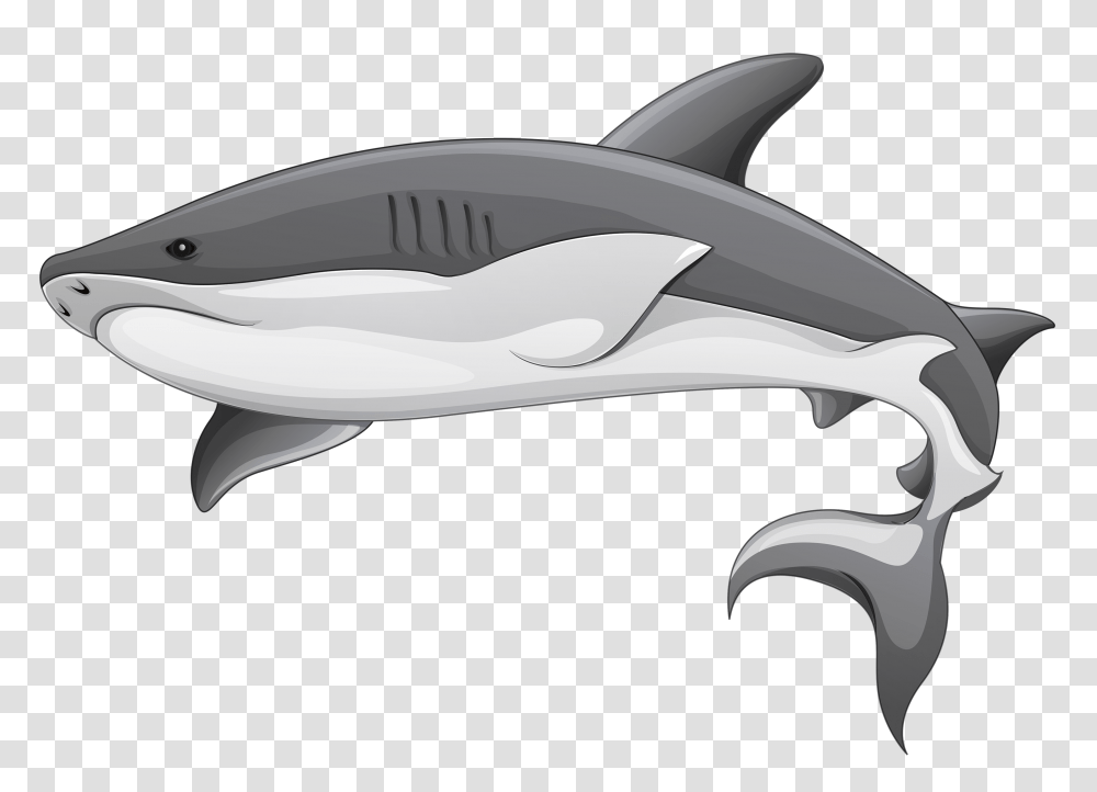 Clipart Black And White Background Shark Clipart, Sea Life, Fish, Animal, Sink Faucet Transparent Png