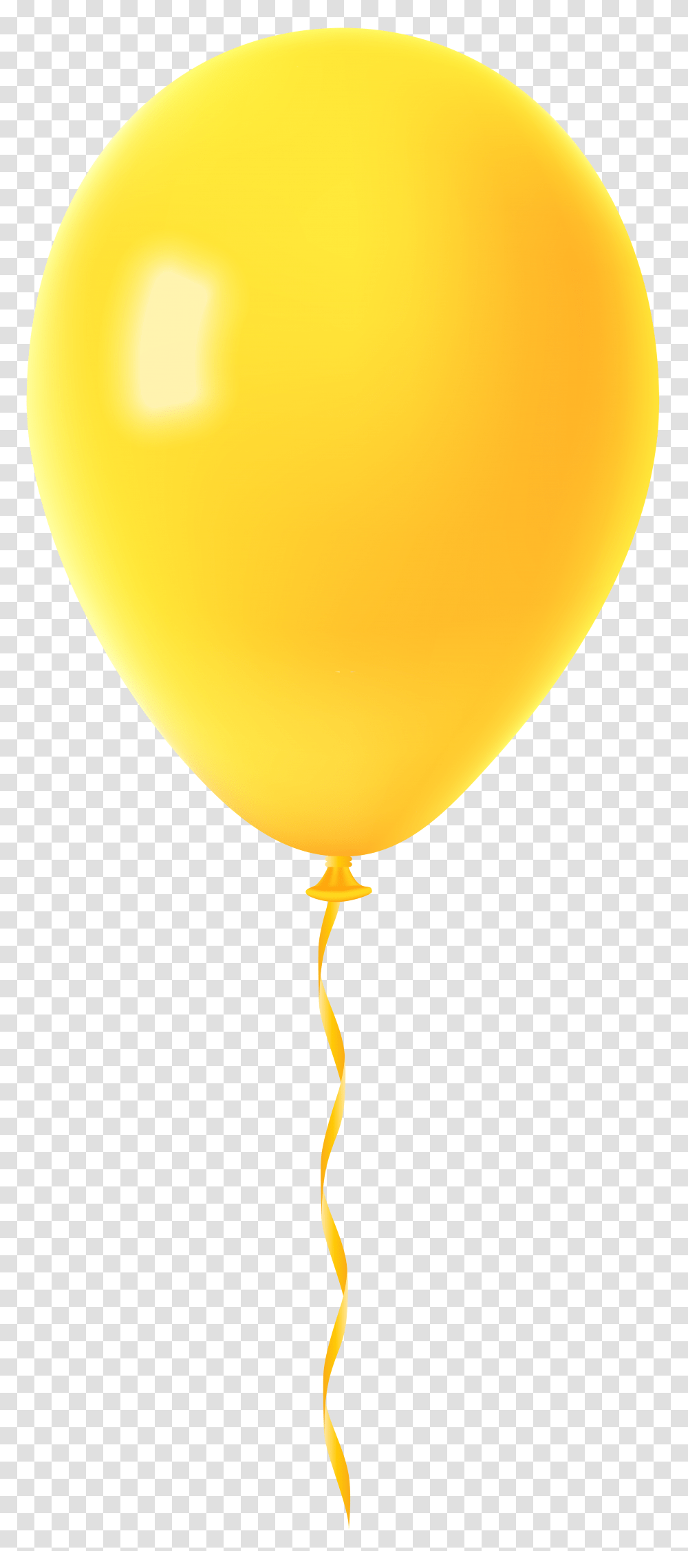 Clipart Black And White Balloon Clip Yellow Balloon Clipart, Lamp Transparent Png