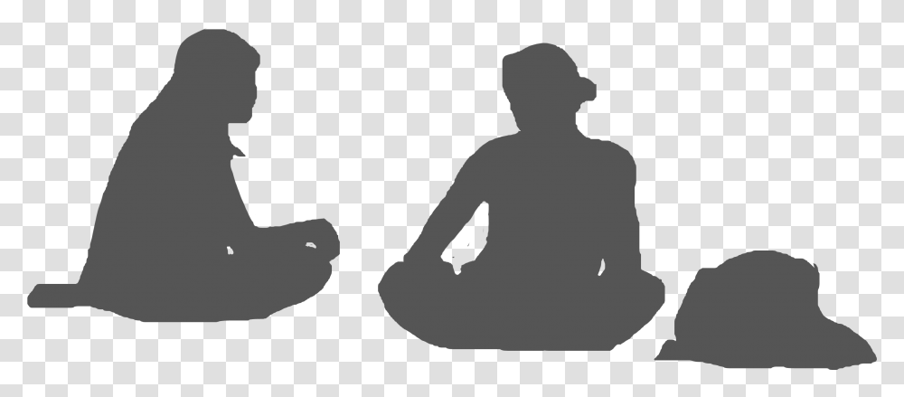 Clipart Black And White Stock Images Sitting Human Silhouette, Person, Back, Outdoors, Nature Transparent Png
