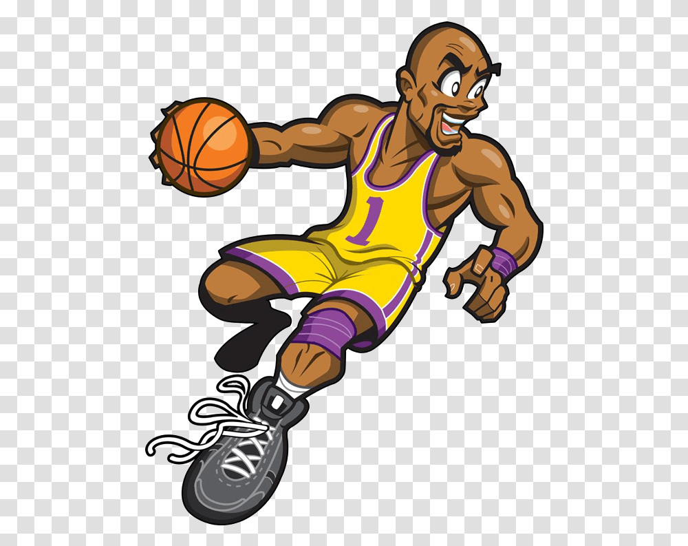 Clipart Black Basketball Player, Person, People, Sport, Arm Transparent Png