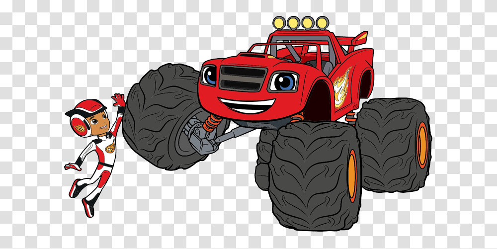 Clipart Blaze And The Monster Machine, Vehicle, Transportation, Tire, Buggy Transparent Png